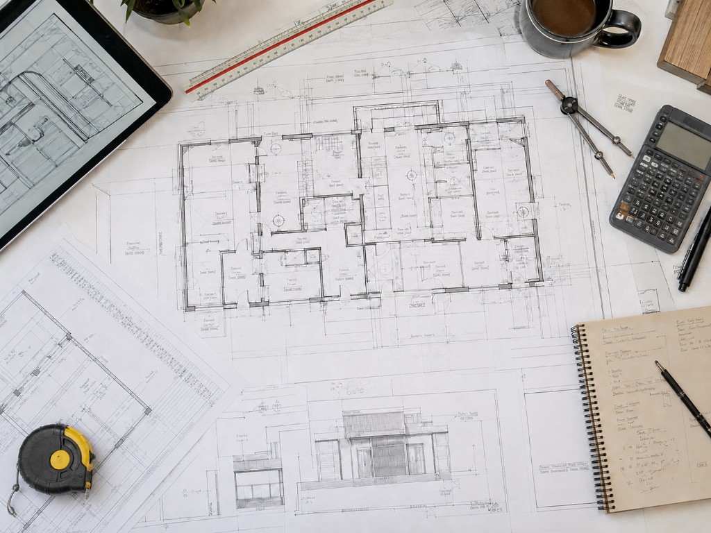 Haustechnik-Planung mit Grundriss für ein Projekt in Oftringen